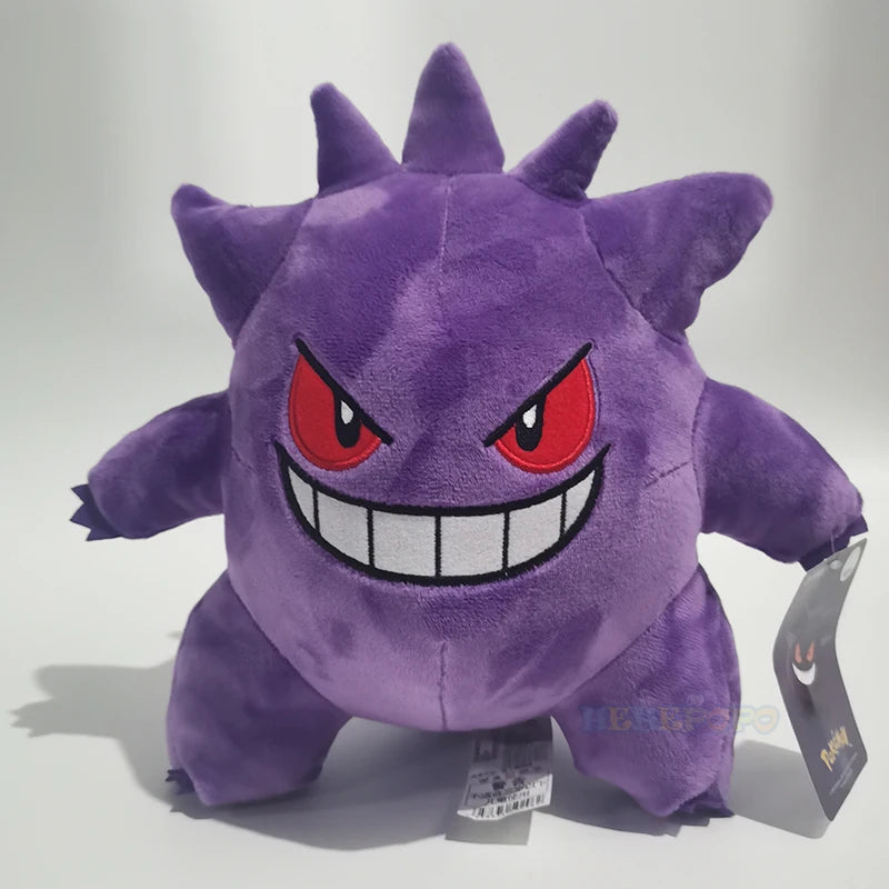 Pokemon brinquedo de pelúcia - Original Peluche Pokemon Gengar Peluche 24cm Pokemon stuffed Toy Cute Cartoon Pikachu Plush Doll Soft Doll Child Birthday Gift